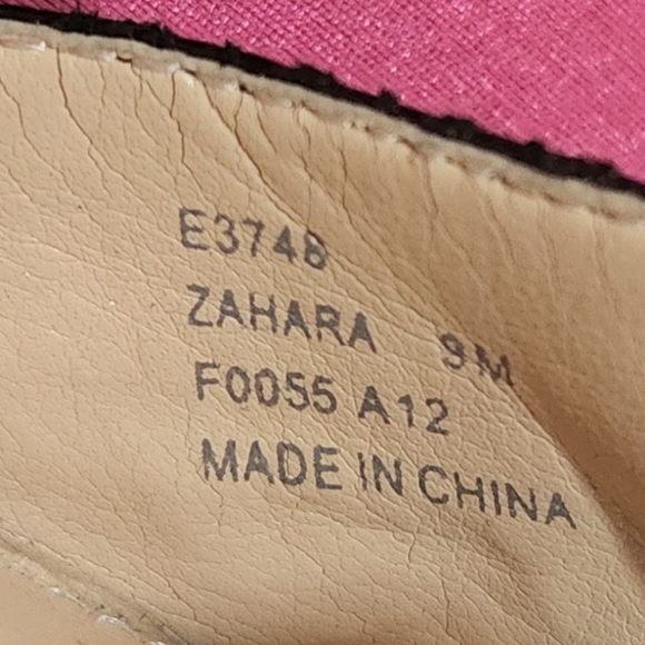 Fabulous Zahara Linen Heels * Clavin Klein. - Picture 7 of 8